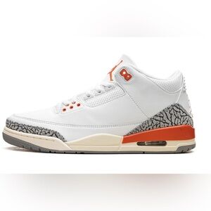 Jordan Women's Sneakers White and Orange